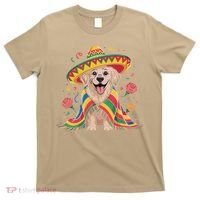 Sombrero Tacos Fiesta Pup Dog Lover Cinco De Mayo Funny T-Shirt thumb 0