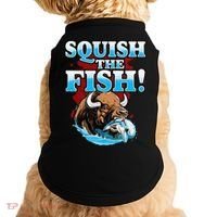 SQUISH THE FISH bison eating dolphin food chain fantasy Doggie Tank thumb 0