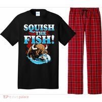 SQUISH THE FISH bison eating dolphin food chain fantasy Pajama Set thumb 0