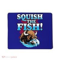 SQUISH THE FISH bison eating dolphin food chain fantasy Mousepad thumb 0