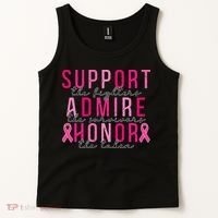 Support The Fighters Admire The Survivors Honor The Taken Tank Top thumb 2