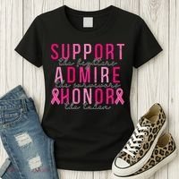 Support The Fighters Admire The Survivors Honor The Taken Women's T-Shirt thumb 3