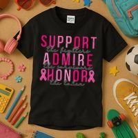 Support The Fighters Admire The Survivors Honor The Taken Kids T-Shirt thumb 3