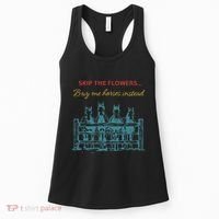 Skip The Flowers... Buy Me Horses Instead Women's Tank Top thumb 0