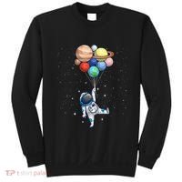 Space Themed For Women Outer Space Moon Galaxy Astronaut Sweatshirt thumb 0