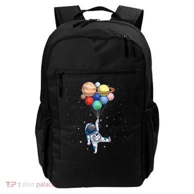 Space Themed For Women Outer Space Moon Galaxy Astronaut Backpack