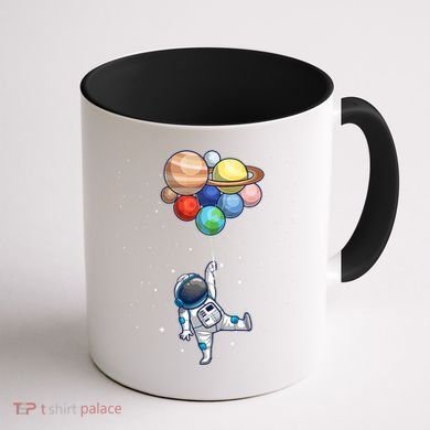 Space Themed For Women Outer Space Moon Galaxy Astronaut Coffee Mug back