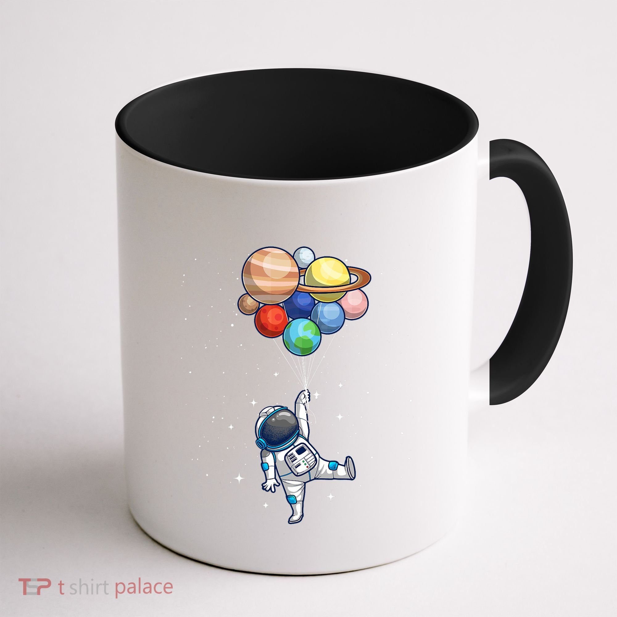 Space Themed For Women Outer Space Moon Galaxy Astronaut Coffee Mug