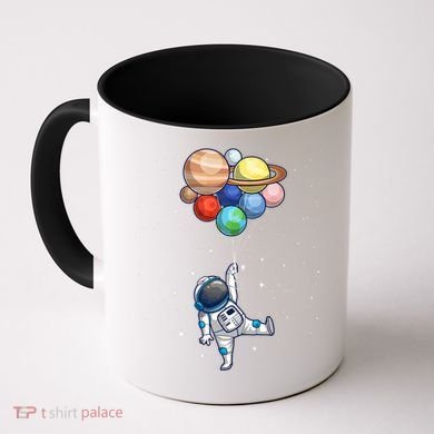 Space Themed For Women Outer Space Moon Galaxy Astronaut Coffee Mug