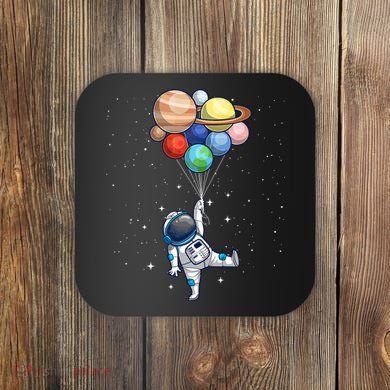 Space Themed For Women Outer Space Moon Galaxy Astronaut Coaster
