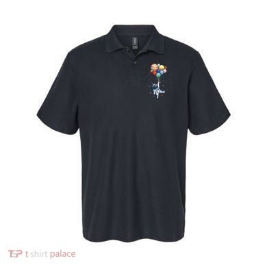 Space Themed For Women Outer Space Moon Galaxy Astronaut Polo