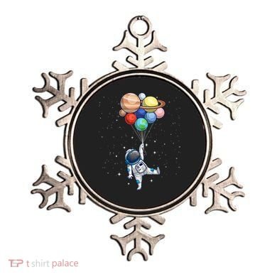 Space Themed For Women Outer Space Moon Galaxy Astronaut Ornament