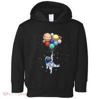 Space Themed For Women Outer Space Moon Galaxy Astronaut Toddler Hoodie thumb 0