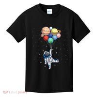 Space Themed For Women Outer Space Moon Galaxy Astronaut Kids T-Shirt thumb 0