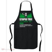 Stupid Tree Funny Disk Golf Definition Golfing Apron thumb 0