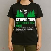 Stupid Tree Funny Disk Golf Definition Golfing T-Shirt thumb 4