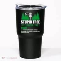 Stupid Tree Funny Disk Golf Definition Golfing Tumbler thumb 0