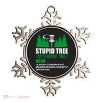 Stupid Tree Funny Disk Golf Definition Golfing Ornament thumb 0