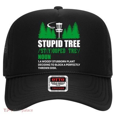 Stupid Tree Funny Disk Golf Definition Golfing Hat