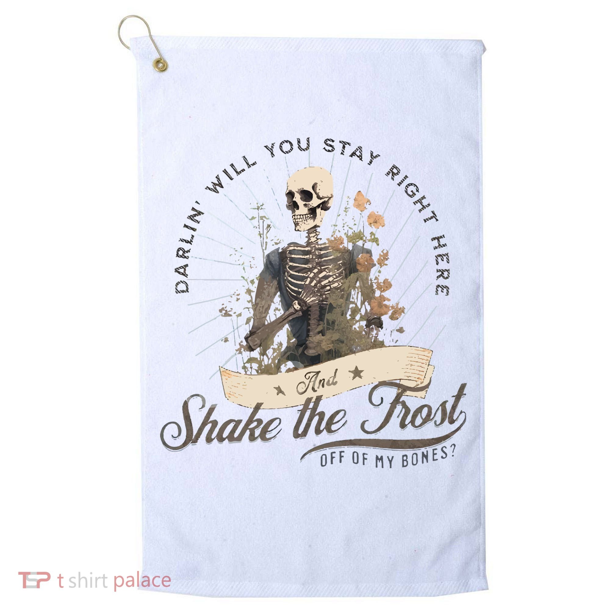 Shake The Frost Country Music Golf Towel
