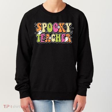 Spooky Teacher Festive Halloween Cute Women's Sweatshirt