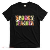 Spooky Teacher Festive Halloween Cute T-Shirt thumb 0