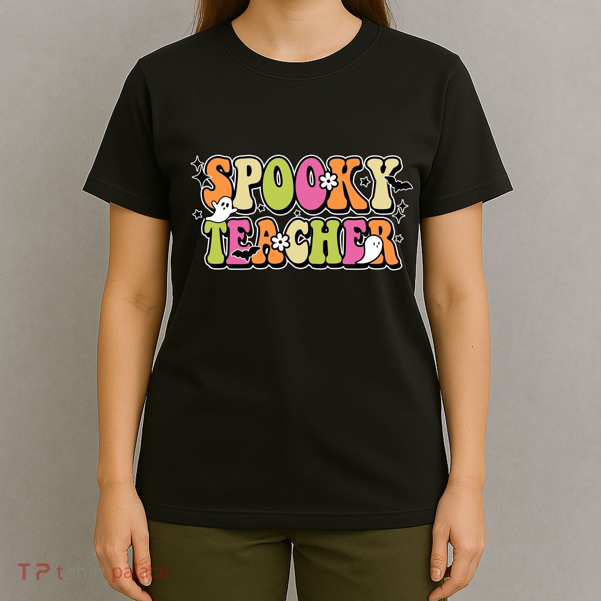Spooky Teacher Festive Halloween Cute T-Shirt