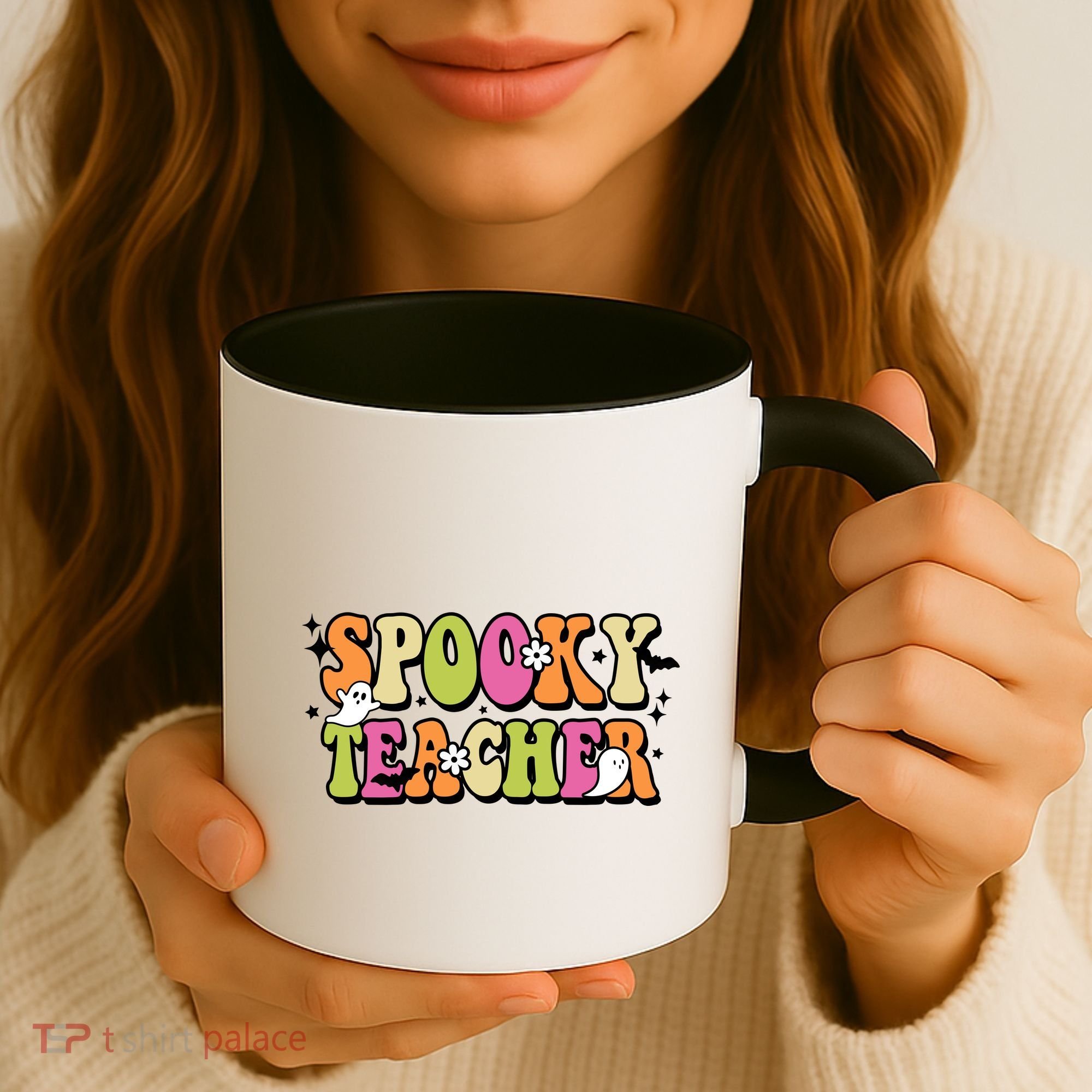 Spooky Teacher Festive Halloween Cute Coffee Mug