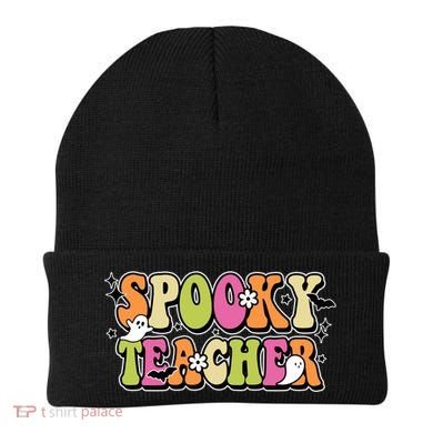 Spooky Teacher Festive Halloween Cute Beanie