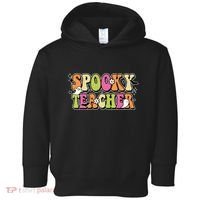 Spooky Teacher Festive Halloween Cute Toddler Hoodie thumb 0