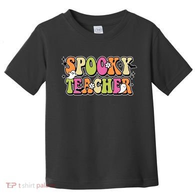 Spooky Teacher Festive Halloween Cute Toddler T-Shirt