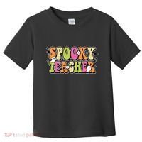 Spooky Teacher Festive Halloween Cute Toddler T-Shirt thumb 0