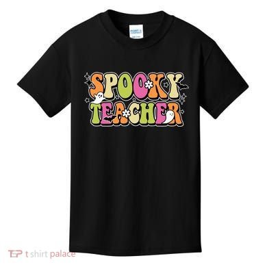 Spooky Teacher Festive Halloween Cute Kids T-Shirt