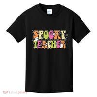 Spooky Teacher Festive Halloween Cute Kids T-Shirt thumb 0