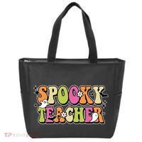Spooky Teacher Festive Halloween Cute Tote Bag thumb 0