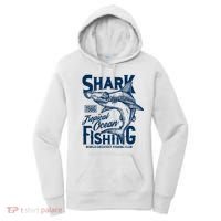 Shark Tropical Fishing World Greatest Fishing Club Women's Hoodie thumb 0