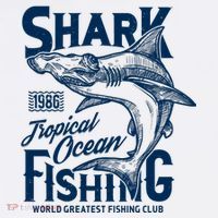 Shark Tropical Fishing World Greatest Fishing Club Women's Tank Top thumb 5