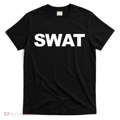 SWAT Team Front Back Print SWAT Team T-Shirt