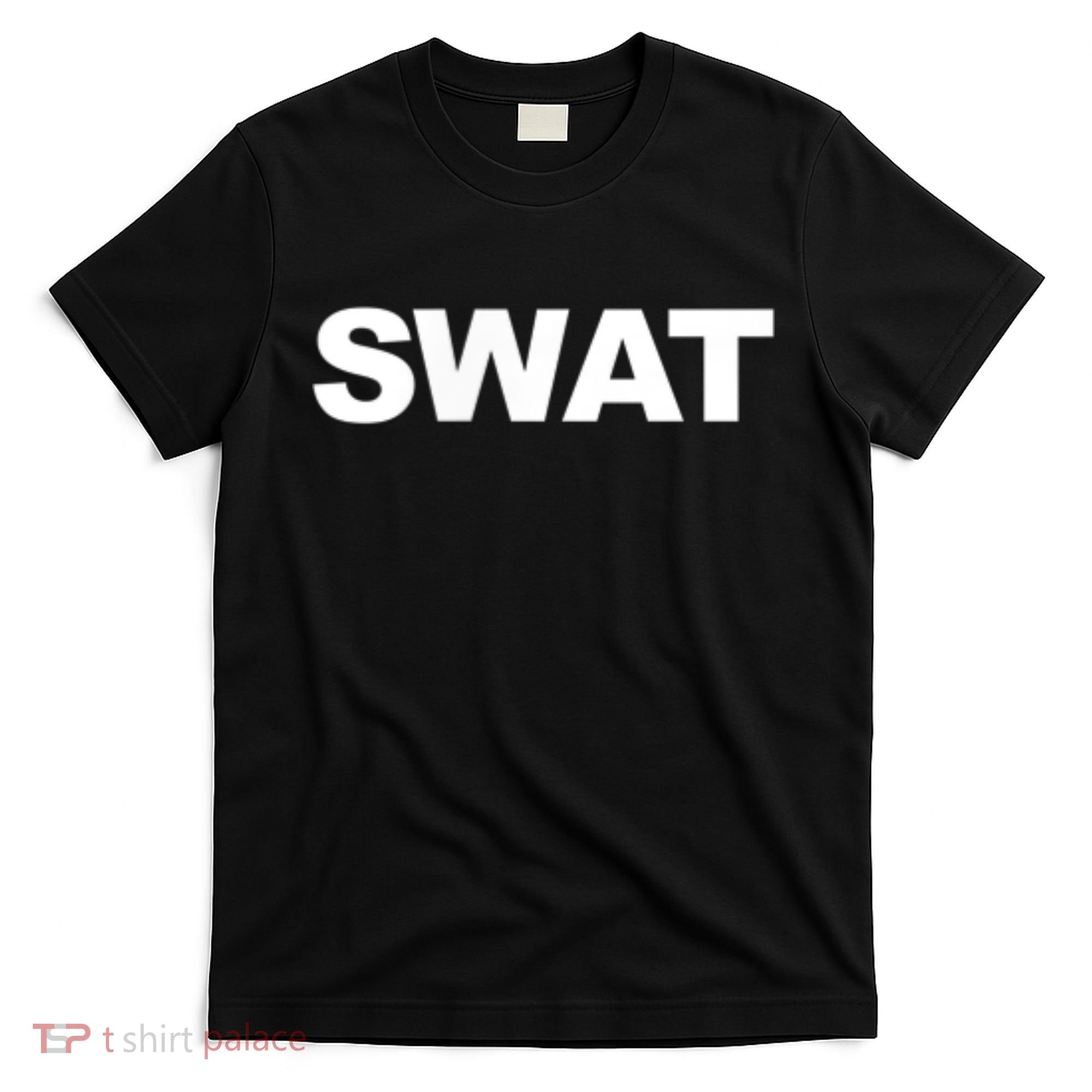 SWAT Team Front Back Print SWAT Team T-Shirt