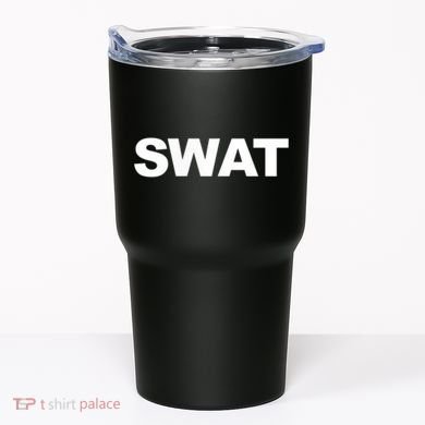 SWAT Team Front Back Print SWAT Team Tumbler