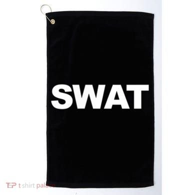 SWAT Team Front Back Print SWAT Team Golf Towel
