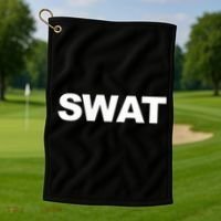 SWAT Team Front Back Print SWAT Team Golf Towel thumb 1