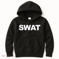 SWAT Team Front Back Print SWAT Team Kids Hoodie thumb 0