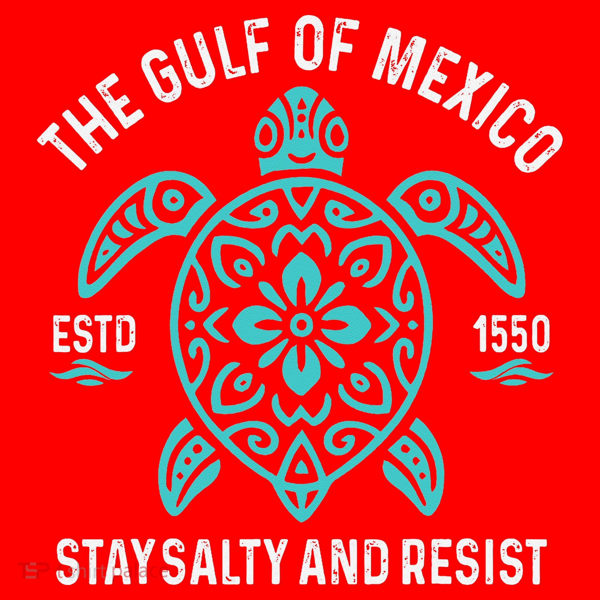 Stay The Gulf Of Mexico Be Salty And Resist Turtle Santa Hat