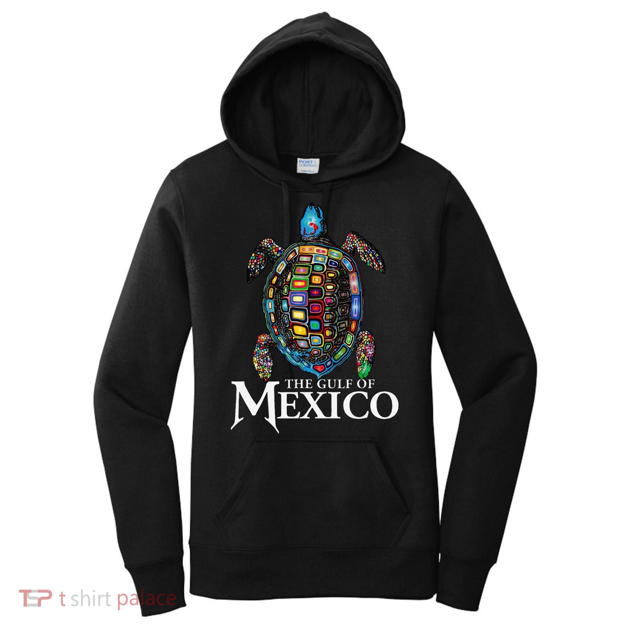 Sea Turtle Gulf Of Mexico Never Forget Trump Women's Hoodie