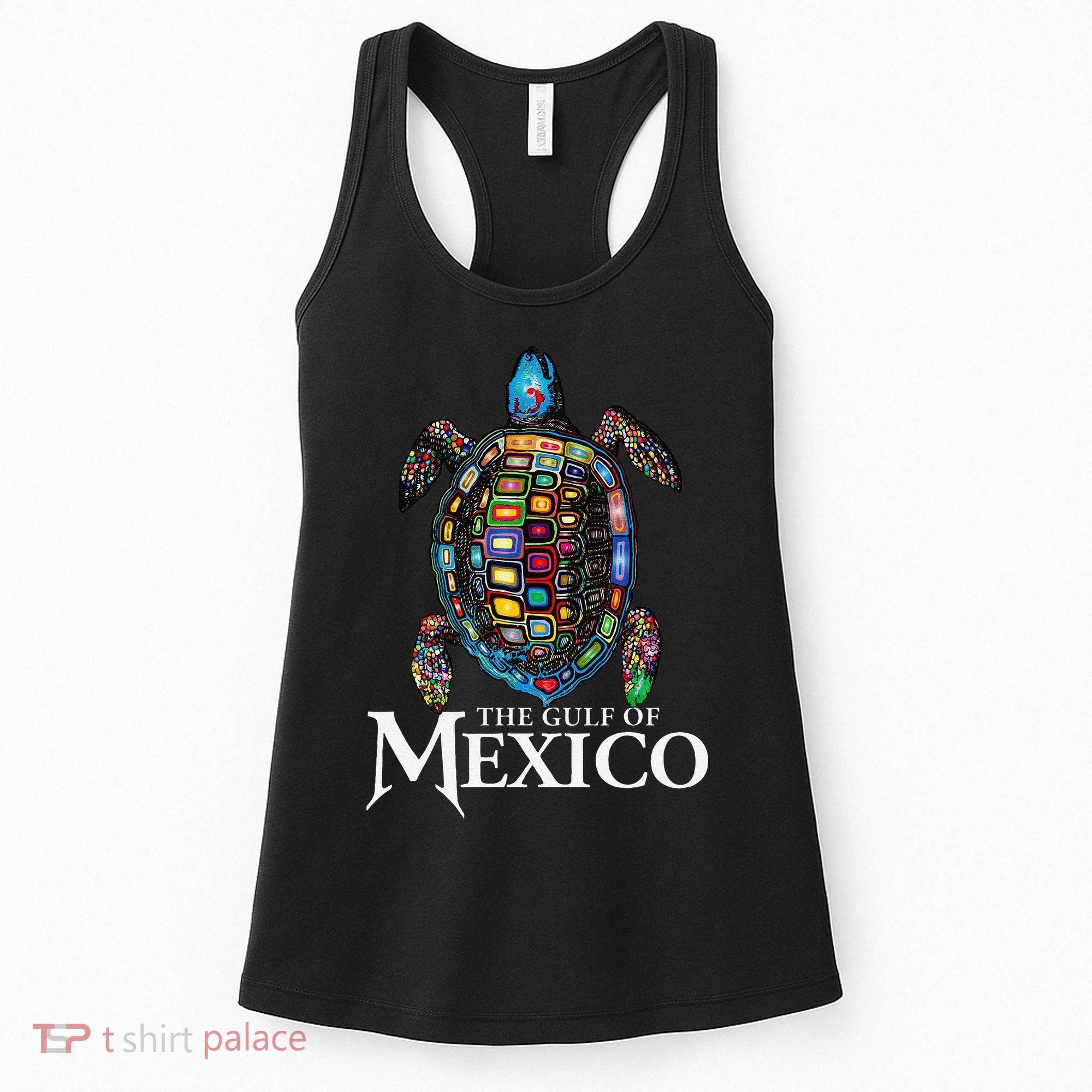 Sea Turtle Gulf Of Mexico Never Forget Trump Women's Tank Top