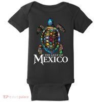 Sea Turtle Gulf Of Mexico Never Forget Trump Baby Bodysuit thumb 0