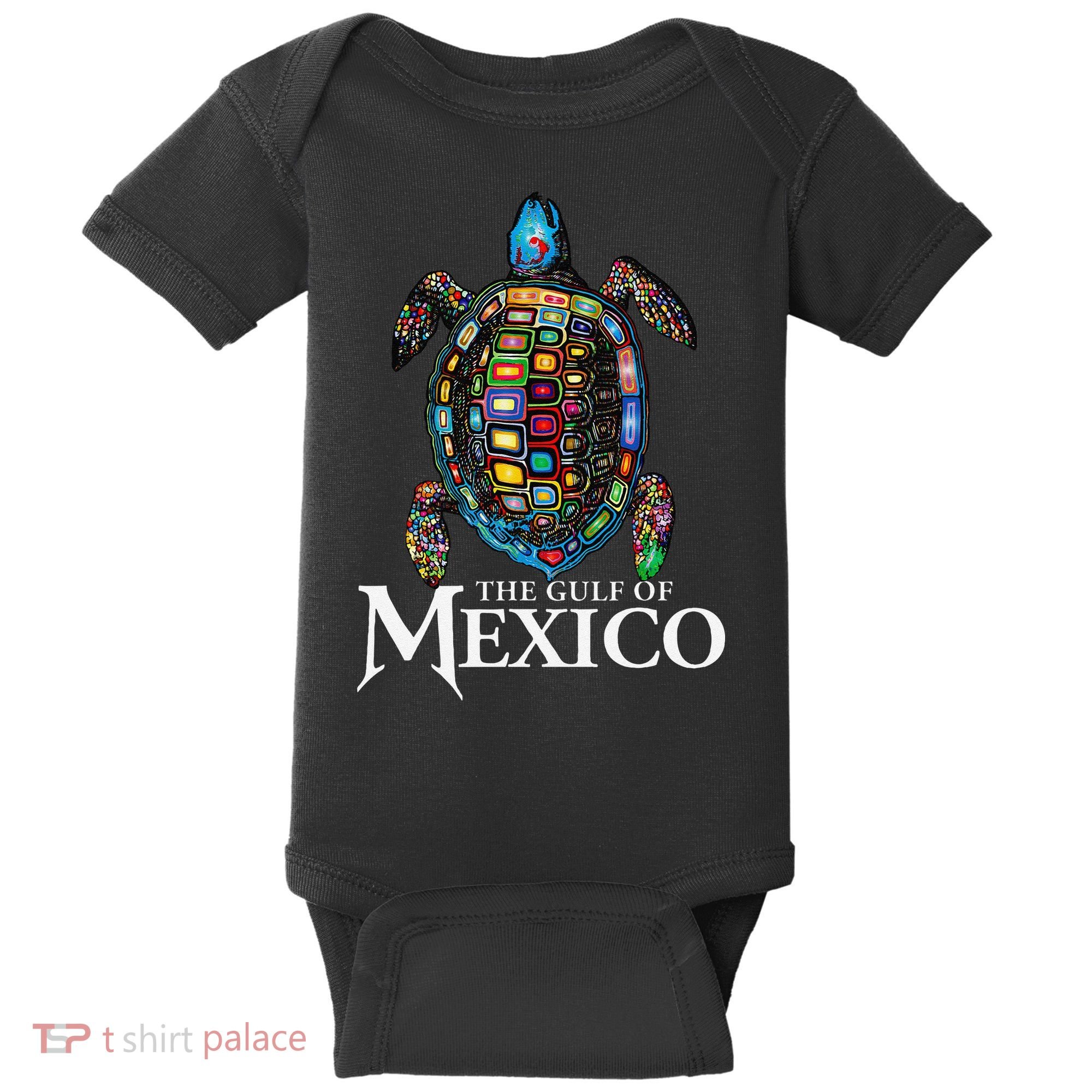 Sea Turtle Gulf Of Mexico Never Forget Trump Baby Bodysuit