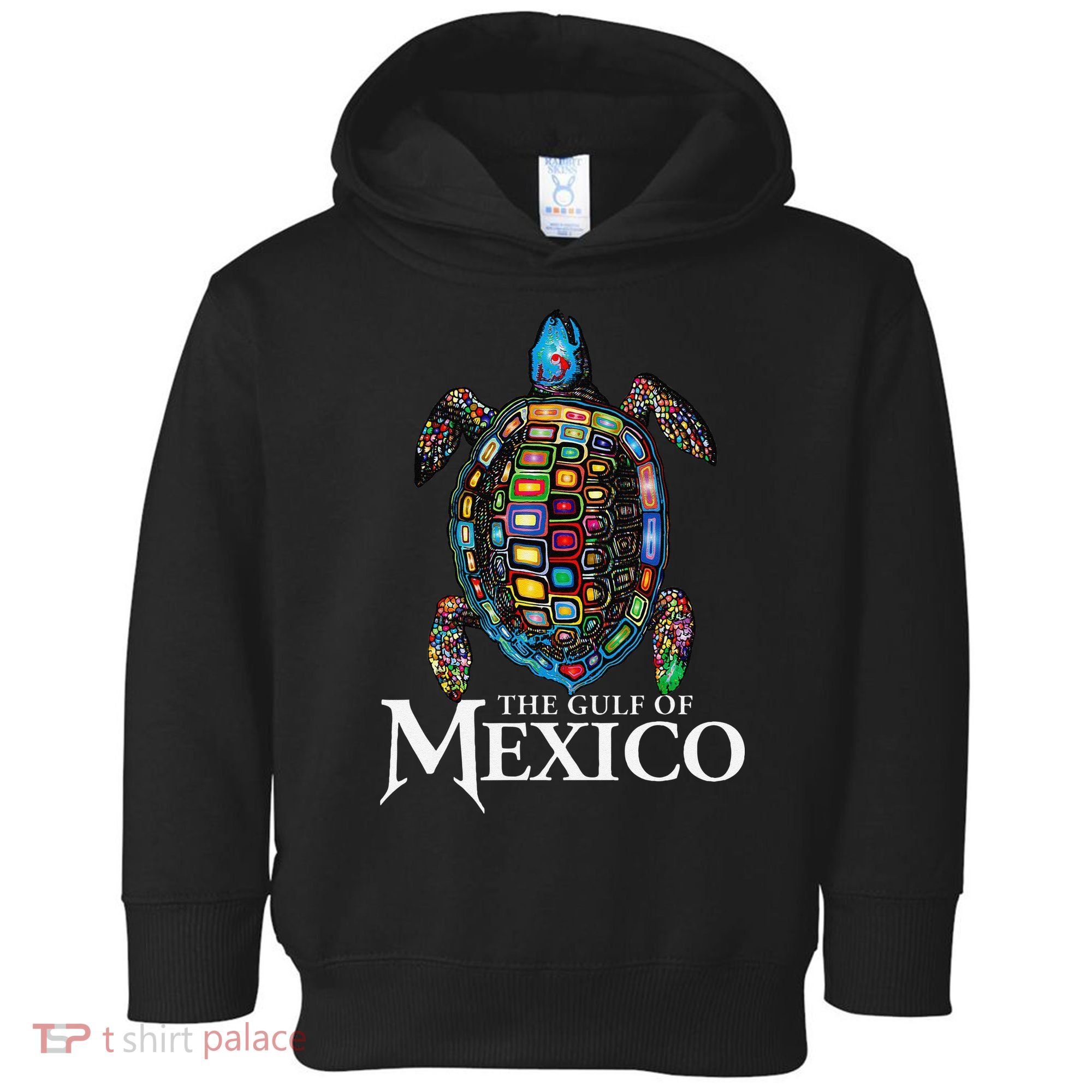 Sea Turtle Gulf Of Mexico Never Forget Trump Toddler Hoodie