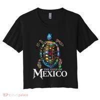 Sea Turtle Gulf Of Mexico Never Forget Trump Women's Crop Top Tee thumb 0